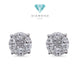 Esperansa Diamond Earring 18K / Anting Berlian Esperansa 18K / Diamond Jewelry 1AB4300PGK-HT