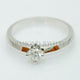 Cincin Kawin/Wedding Ring - Diamond Jewelry Two Tone 01020852/21000803