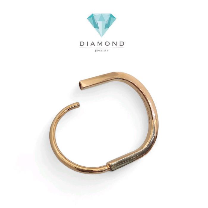 Lock Bangle Rose Gold-Diamond Jewelry-11GBD2542RB