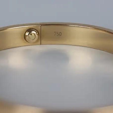 Love Diamond 4 Bracelet 18K-Diamond jewelry-392GBD27000RY-HT