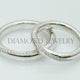 Cincin Kawin/Wedding Ring - Diamond Jewelry Two Tone 01020826/01020827
