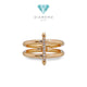Titan Diamond Ring 18K / Cincin Berlian Titan 18K / Diamond Jewelry 405CBD12000RY - HT