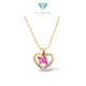 Melody Gold Pendant 18K / Liontin Emas Melody 18K / Diamond Jewelry / 272LMSWP1