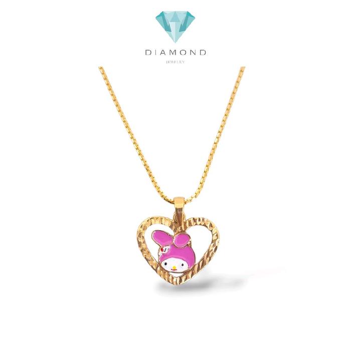 Melody Gold Pendant 18K / Liontin Emas Melody 18K / Diamond Jewelry / 272LMSWP1