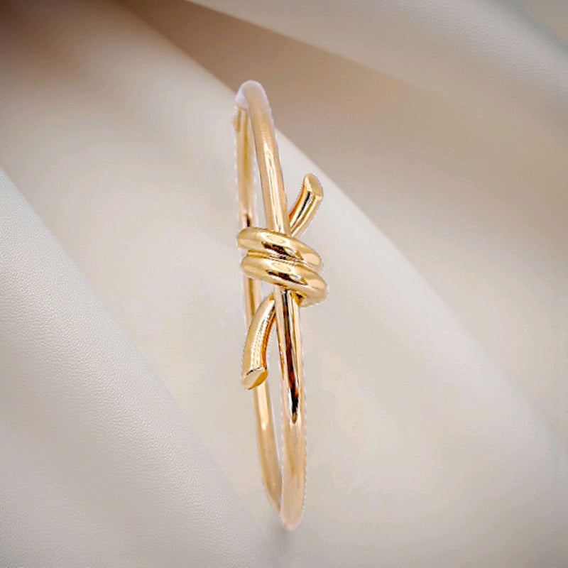 Knot Bracelet 18K / Gelang Knot 18K / Diamond Jewelry 421GBD1467RY-HT