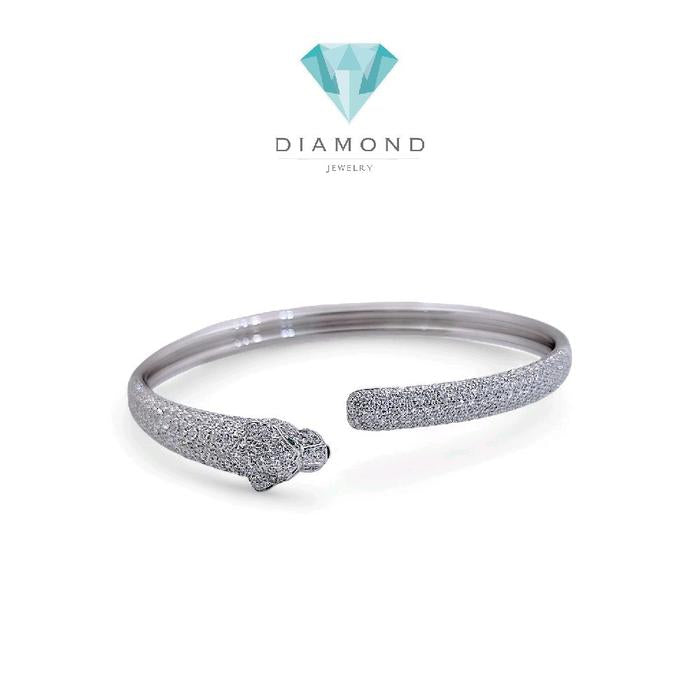 Panthere Diamond Bracelet 18K / Gelang Panthere Berlian 18K / Diamond Jewelry 132GBD387200AB-HT
