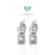 Anting berlian 18K Diamond Jewelry