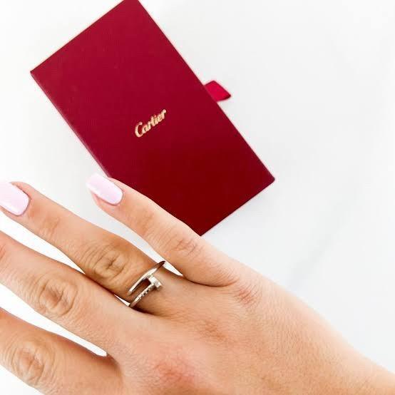 Juste gold ring 18 K Diamond Jewelry