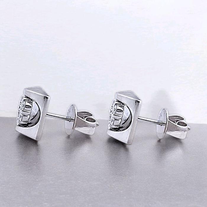 Flower Diamond Earring 18K / Diamond Jewelry