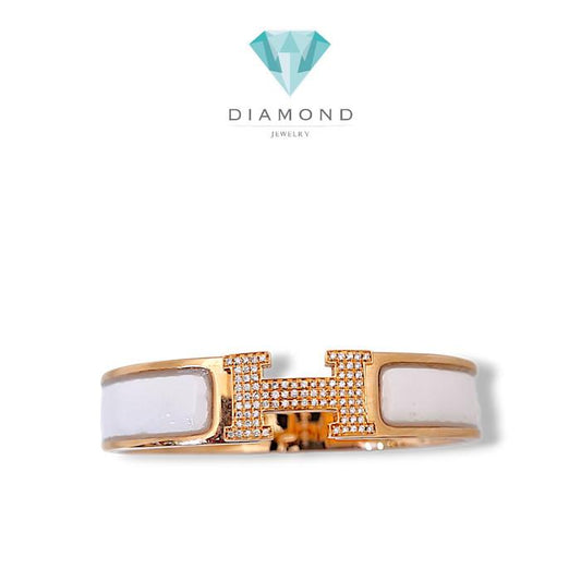 Clic H Bangle / Diamond Jewelry
