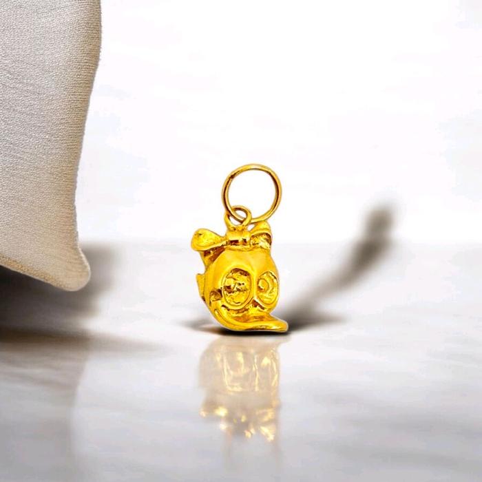 Daisy Duck Gold Pendant 23K / Liontin Emas Daisy Duck 23K / Diamond Jewelry / 268LMSWP2