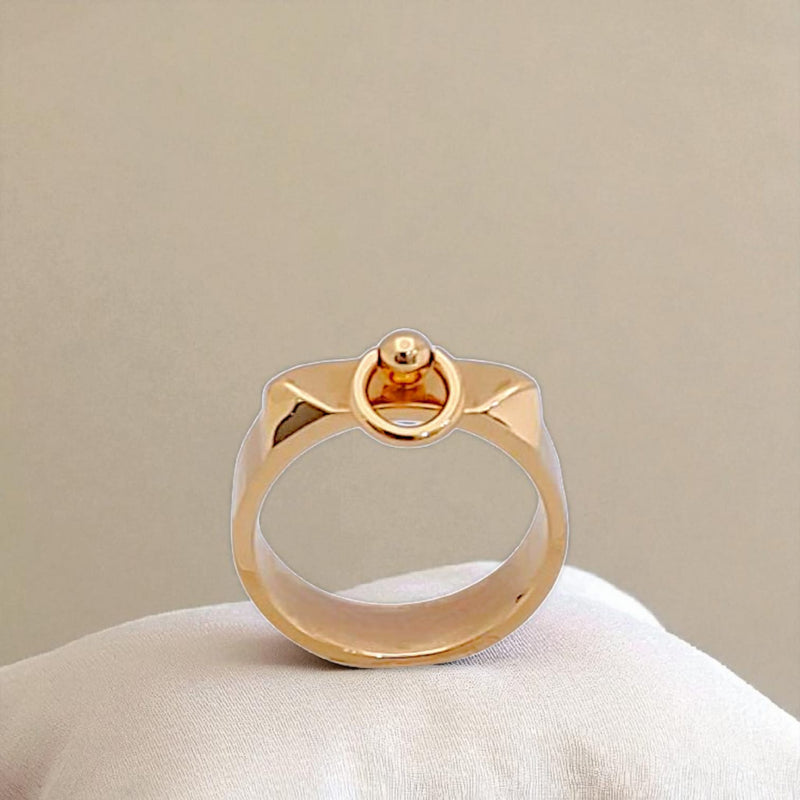 18 k rose gold ring kelly Collier De Chein Ring 18K / Diamond Jewelry