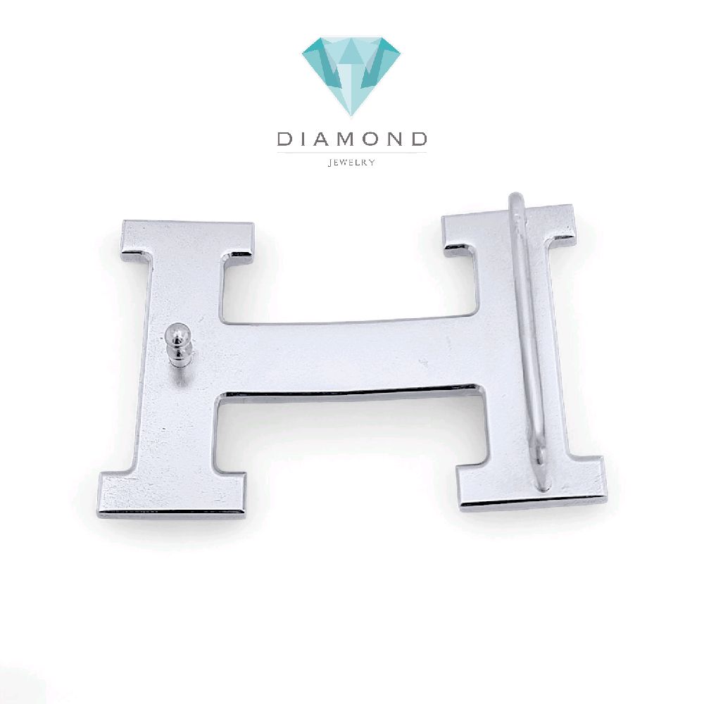 H Steel Diamond Belt/Kepala Belt Berlian H/ Diamond Jewelry 31SAY3342WP-HT