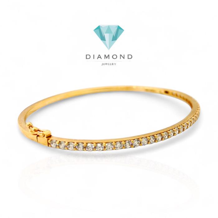Gelang Emas Bangle Listring Tennis 700K Diamond Jewelry-178GMSLS-HT