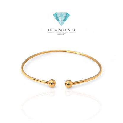 Gelang Emas Duo Ball 16K-Diamond Jewelry