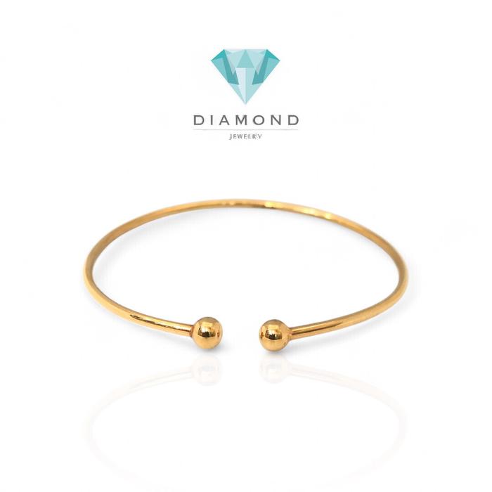 Gelang Emas Small Duo Ball 700K-Diamond Jewelry-181GMSLS-HT