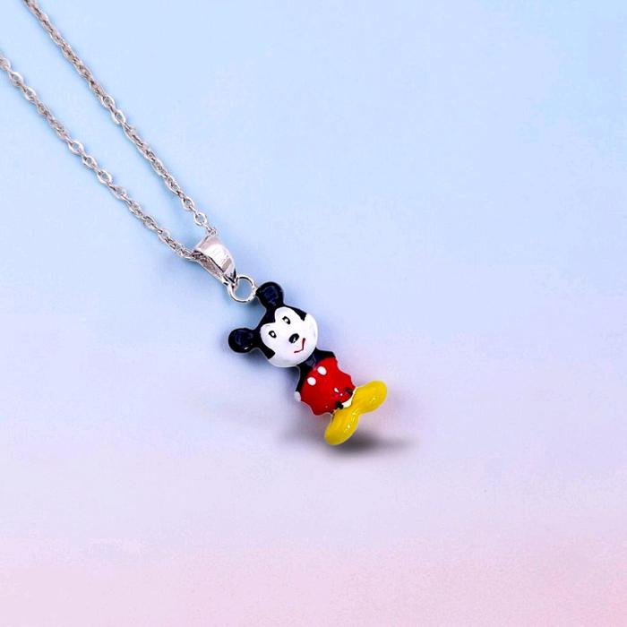 Mickey Mouse Pendants 18K / Liontin Mickey Mouse 18K / Diamond Jewelry / 275LMSWP1