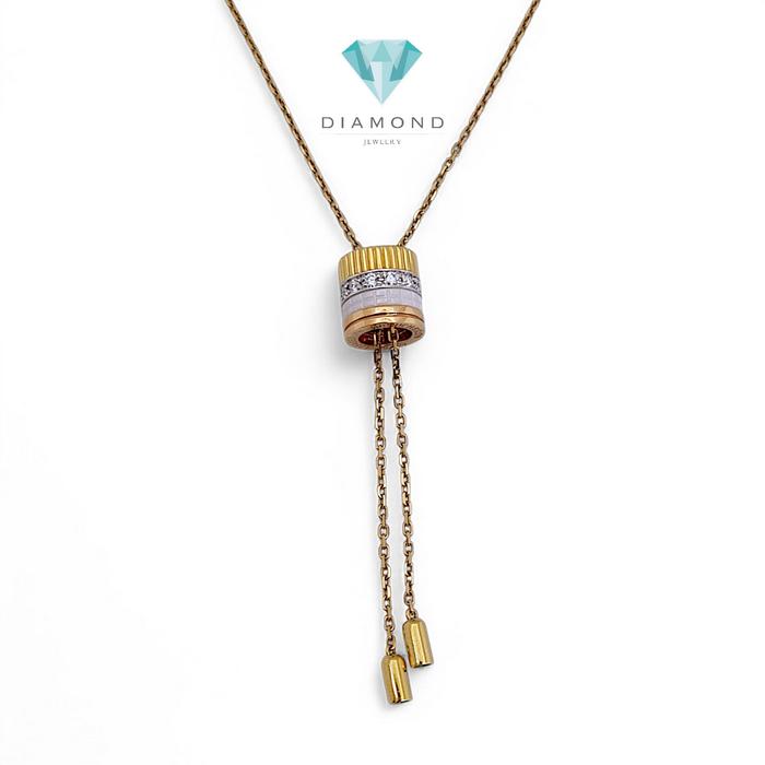 Quarte White Necklace 18K / Diamond Jewelry
