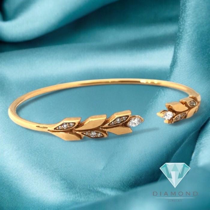 Gelang vineyard crown diamond tif/gelang vineyard tif Berlian dan Emas  18K -Diamond Jewelry