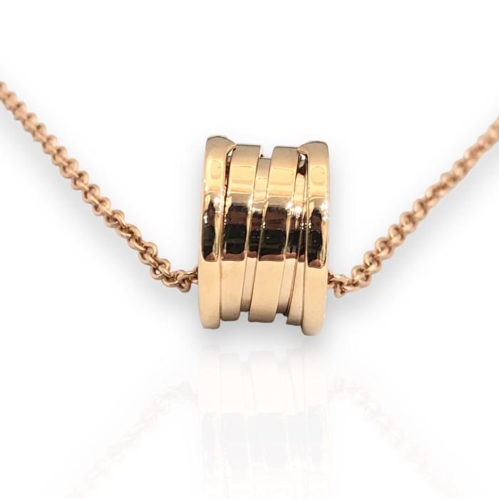 Gold necklace pendant zero /kalung emas polos zero 18k -bv -Diamond Jewelry