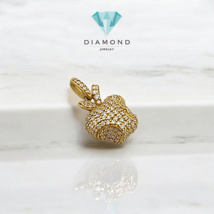 Liontin Mas Sirkon Model Apple 18K-Diamond Jewelry