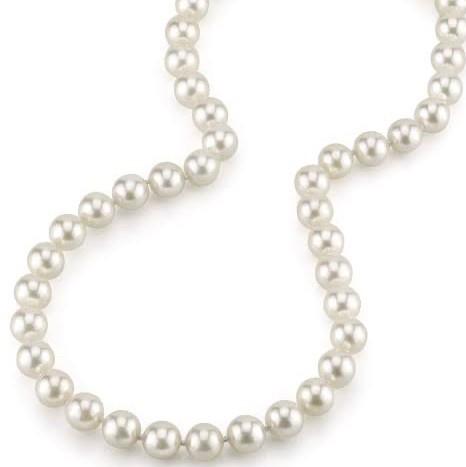 Bundle Pearl Akoya necklace 8-9 mm grade aaa -Diamond Jewelry-1KMWP1244WP