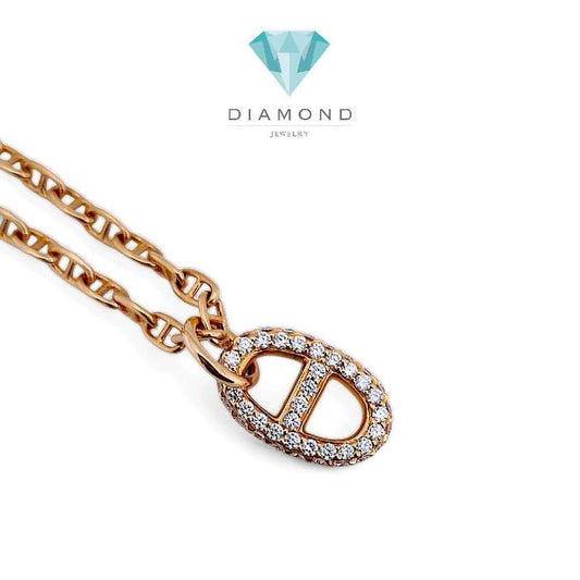 Farandole Diamond Necklace 18K / Diamond Jewelry 102KBD154000AB-HT