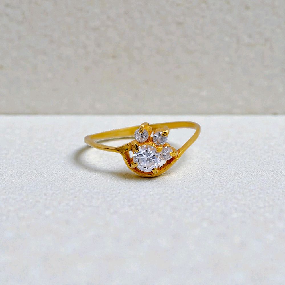 Leaf Gold Ring 23K / Cincin Emas Daun 23K / 127CMSWP2