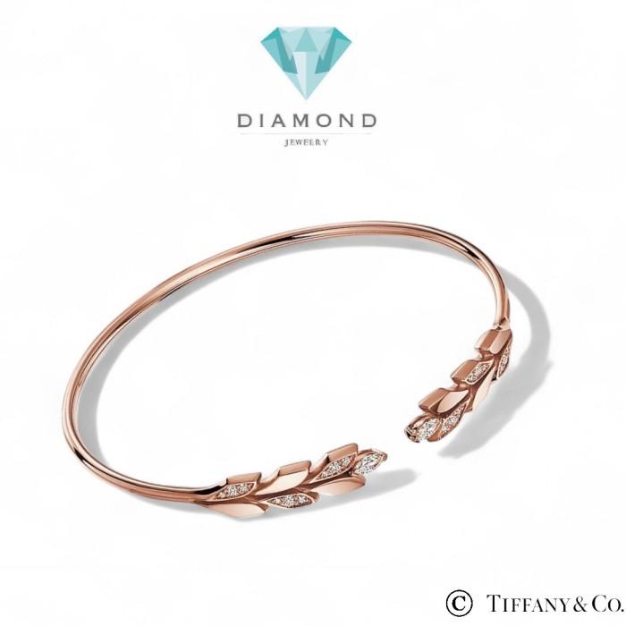 Gelang vineyard crown diamond tif/gelang vineyard tif Berlian dan Emas  18K -Diamond Jewelry