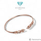 Gelang vineyard crown diamond tif/gelang vineyard tif Berlian dan Emas  18K -Diamond Jewelry