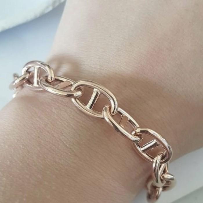 Gelang enchainned 18 K rose gold Diamond Jewelry