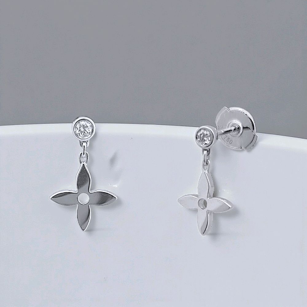 Ldylle Blossom Diamond Earring 18K / Anting Berlian Ldylle Blossom 18K / Diamond Jewelry 395ABD4000RY-HT