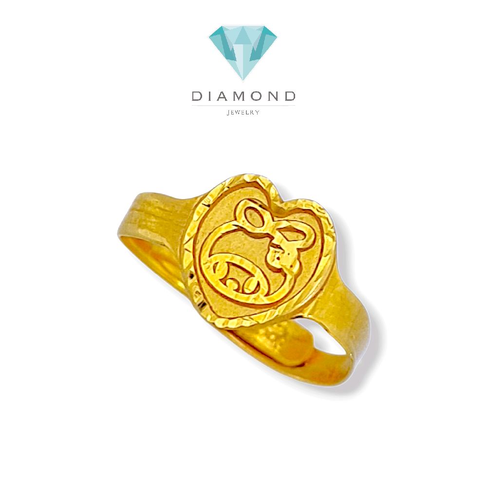 Melody Gold Ring Baby 23K / Cincin Bayi Emas Melody 23K / 57CMSWP5