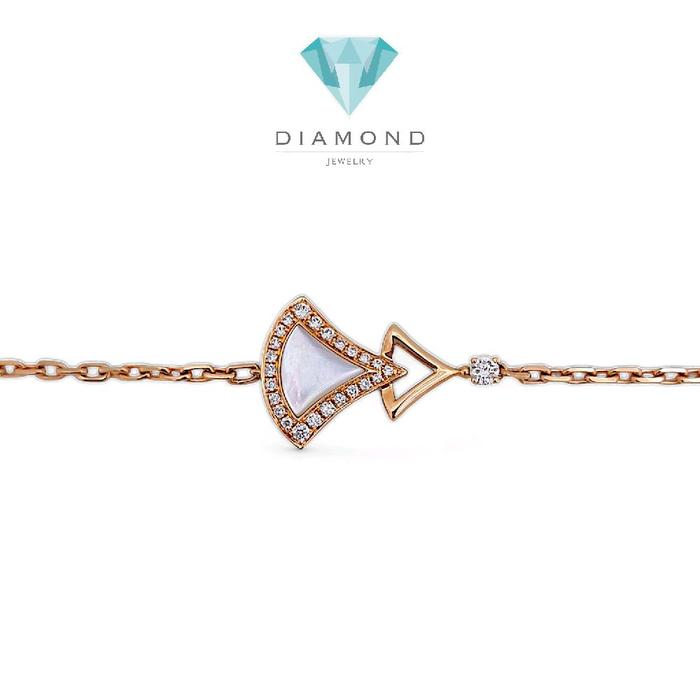 Diva's MOP Diamond Bracelet 18K / Gelang Diva's MOP Berlian 18K / Diamond Jewelry 20GBD10700RB