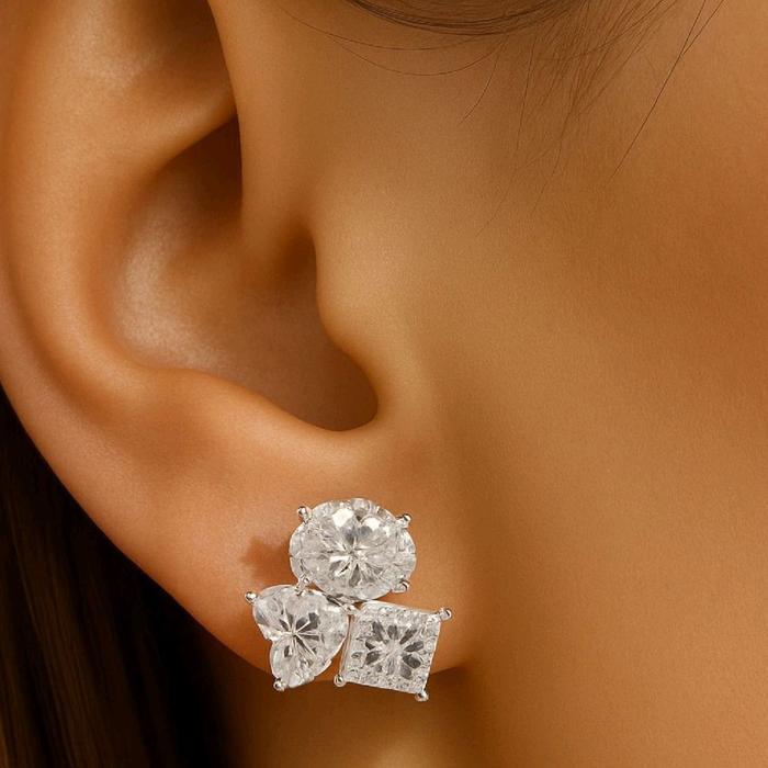 Toi Et Moi Lab Grown Diamond Earring 18K / Anting Berlian Toi Et Moi 18K / Diamond Jewelry 2ABL2250LS HT