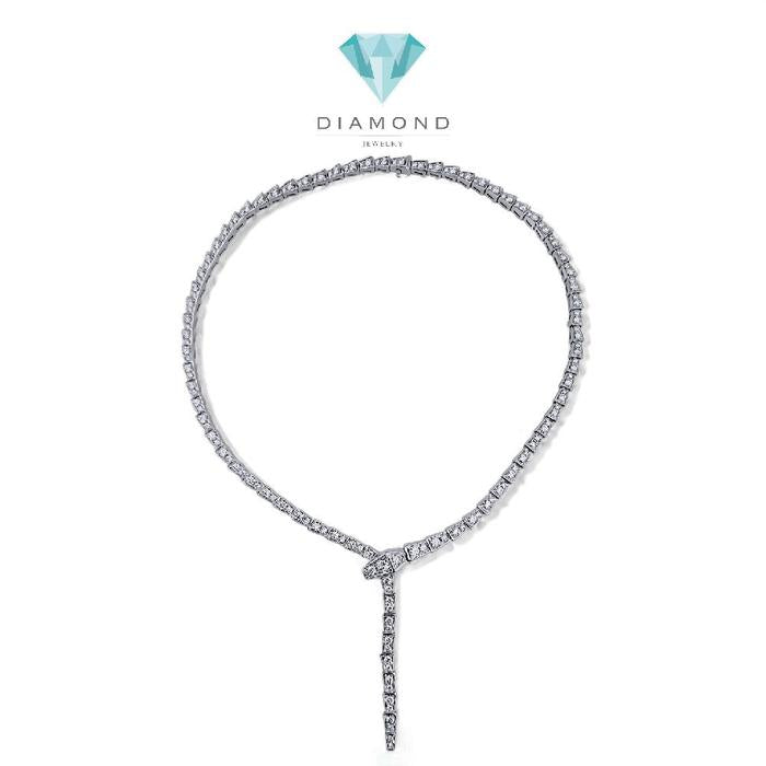 Ulo Serpenti Medium Diamond Necklace 18K / Kalung Berlian Ulo Serpenti Medium 18K / Diamond Jewelry 19KBD171400RB-HT