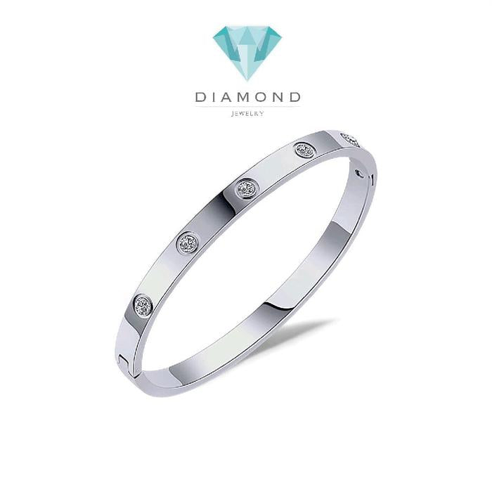 Love Ten Diamond Bracelet 18K / Gelang Love 10 Berlian 18K / Diamond Jewelry-1GBD30LSNEW-HT