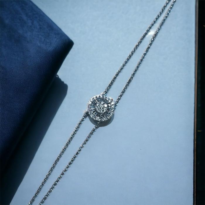 Sahara Round Diamond Bracelet-Gelang Berlian Sahara-Diamond Jewelry