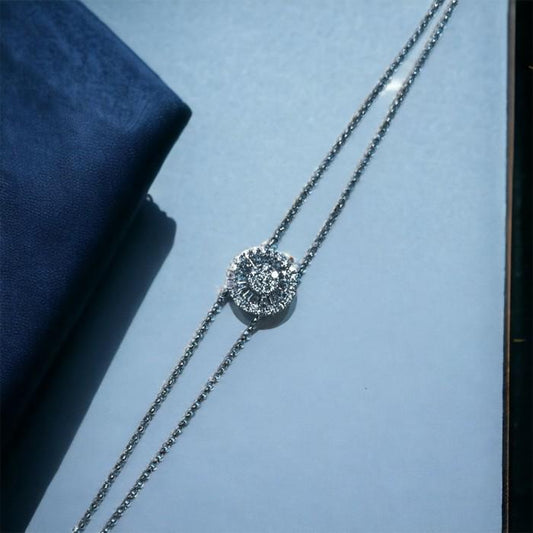 Sahara Round Diamond Bracelet-Gelang Berlian Sahara-Diamond Jewelry