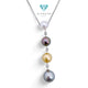 Liontin Multi Color Pearl Diamond 18K / Diamond Jewelry 12LMGT2635WP HT