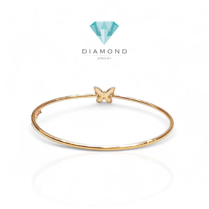 Gelang Emas Model Kupu-Kupu 700K-Diamond Jewelry-426GMS339LS-HT