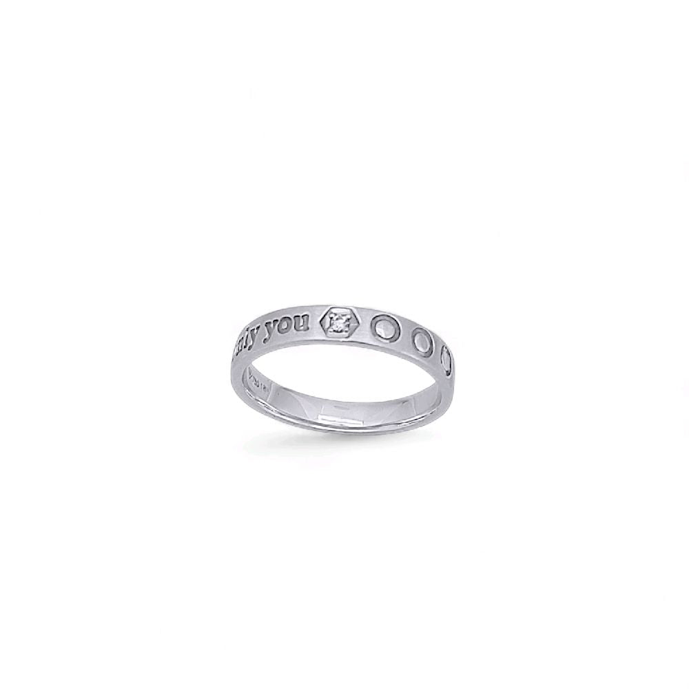 Only You Wedding Diamond Ring 18K / Cincin Kawin Berlian Only You 18K / Diamond Jewelry 81CBNKH7106WPLS - 83CBGT250WPLS1