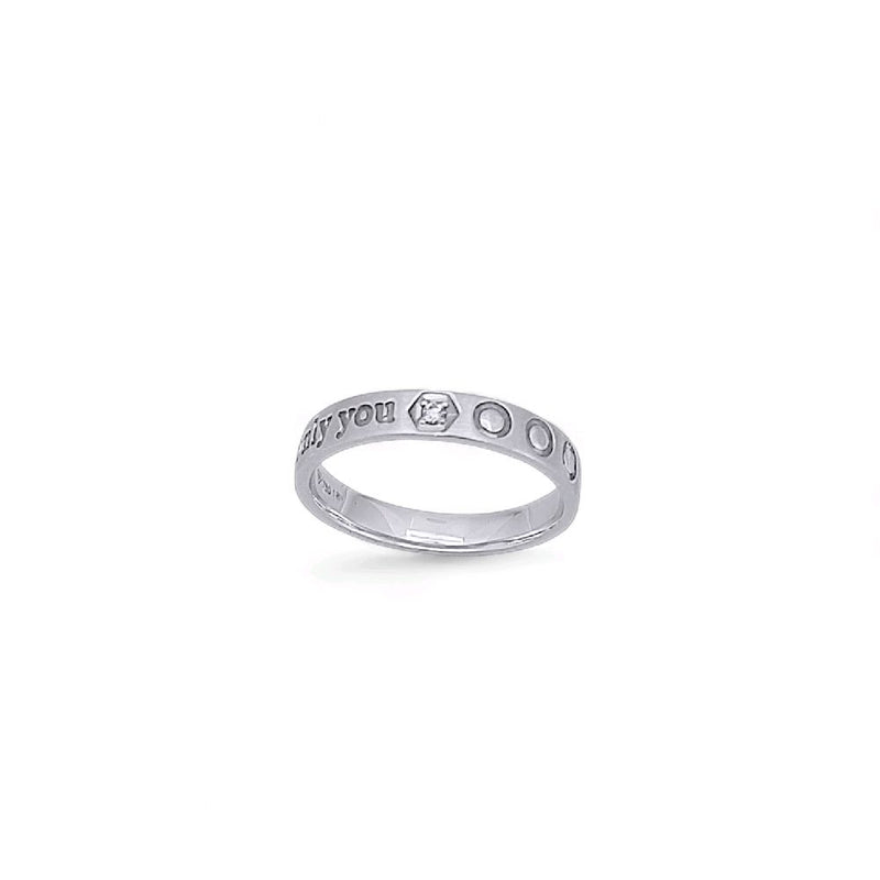 Only You Wedding Diamond Ring 18K / Cincin Kawin Berlian Only You 18K / Diamond Jewelry 81CBNKH7106WPLS - 83CBGT250WPLS1
