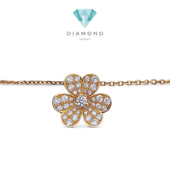 Frivole Diamond Necklace 18K / Kalung Berlian Frivole 18K / Diamond Necklace-HT-406KBD15000RY-HT