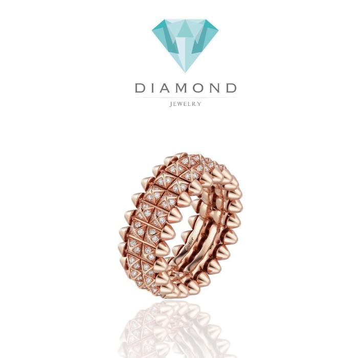 Duoclash diamond ring 18k-Diamond Jewelry