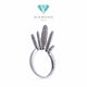 Ring Diamond Movable Fan 18K / Diamond Jewelry/ cincin Berlian kipas 18k
