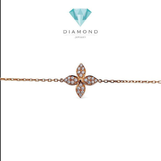 Ldylle Diamond Bracelet 18K / Gelang Berlian Ldylle 18K / Diamond Jewelry 135GBD55800AB-HT