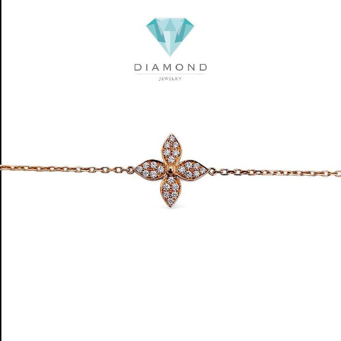Ldylle Diamond Bracelet 18K / Gelang Berlian Ldylle 18K / Diamond Jewelry 135GBD55800AB-HT