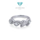 Tear Drop Diamond Ring 18K / Cincin Berlian Tear Drop 18K / Diamond Jewelry 374CB7700KVLS - HT