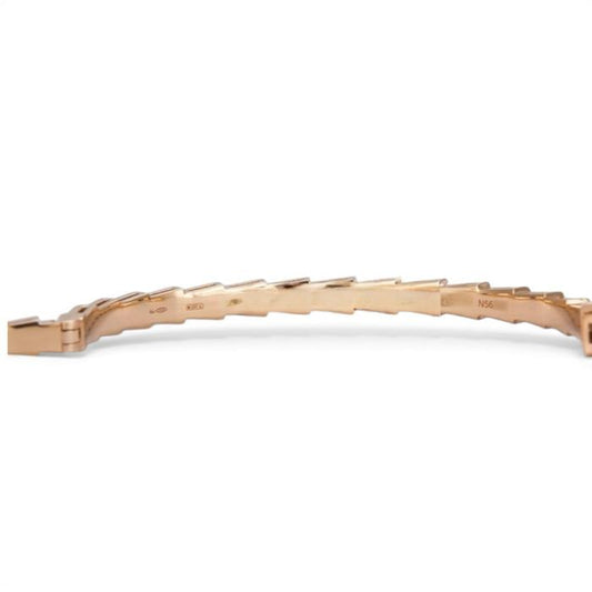 Ulo sisik mop bracelet diamond bangle/ gelang emas sisik mutiara berlian emas 18k- Diamons Jewelry